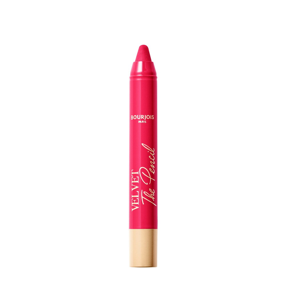 1+1 gratis: Bourjois Velvet The Pencil Lipstick Framboise Griffée 6 1.8 gr