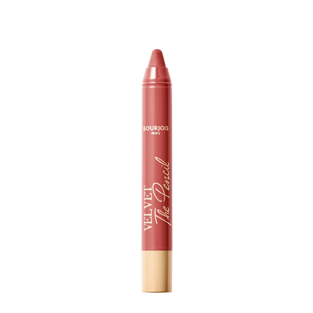 1+1 gratis: Bourjois Velvet The Pencil Lipstick Less Is Brown 4 1.8 gr