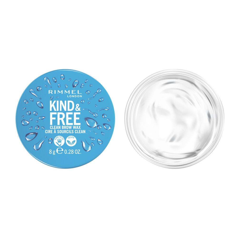 Rimmel Kind&Free Brow Wax Transparent 8 gr