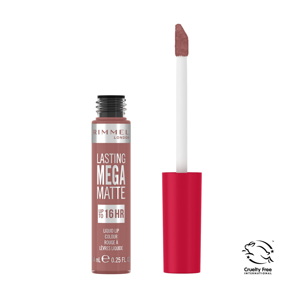 1+1 gratis: Rimmel Lasting Mega Matte Liquid Lipstick Strapless 709 7.4 ml