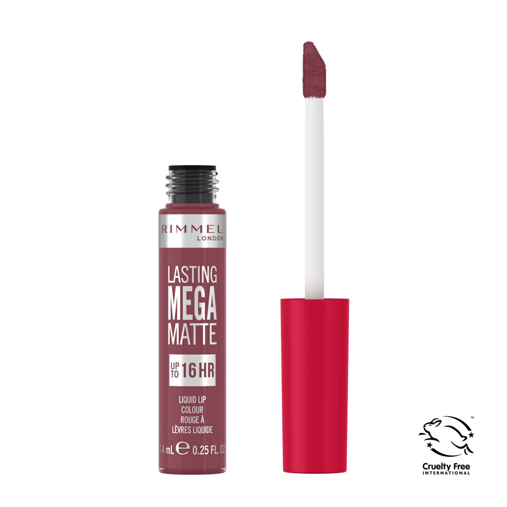 1+1 gratis: Rimmel Lasting Mega Matte Liquid Lipstick Ravishing Rose 900 7.4 ml