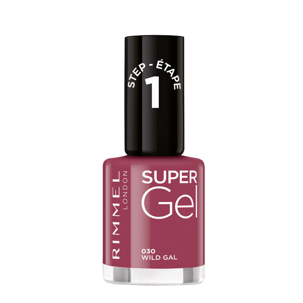 1+1 gratis: Rimmel Nagellak 60 Seconds SuperShine Wild Gal 30 12 ml