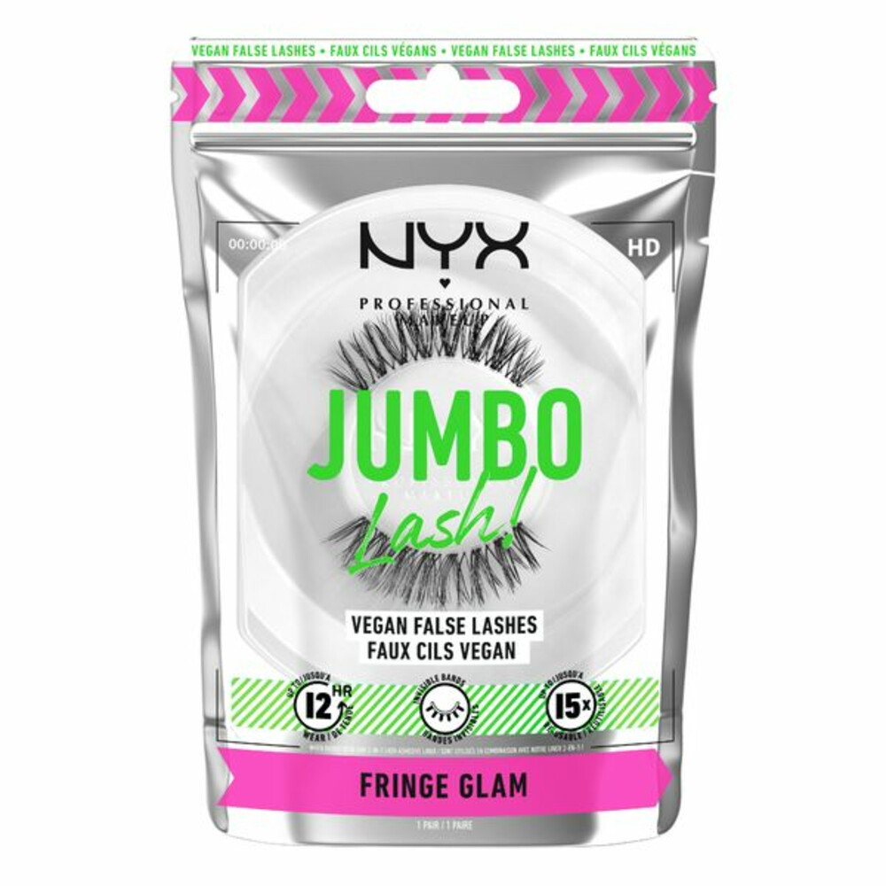 NYX Jumbo Lash Vegan Nepwimpers Fringe Glam 1 stuk