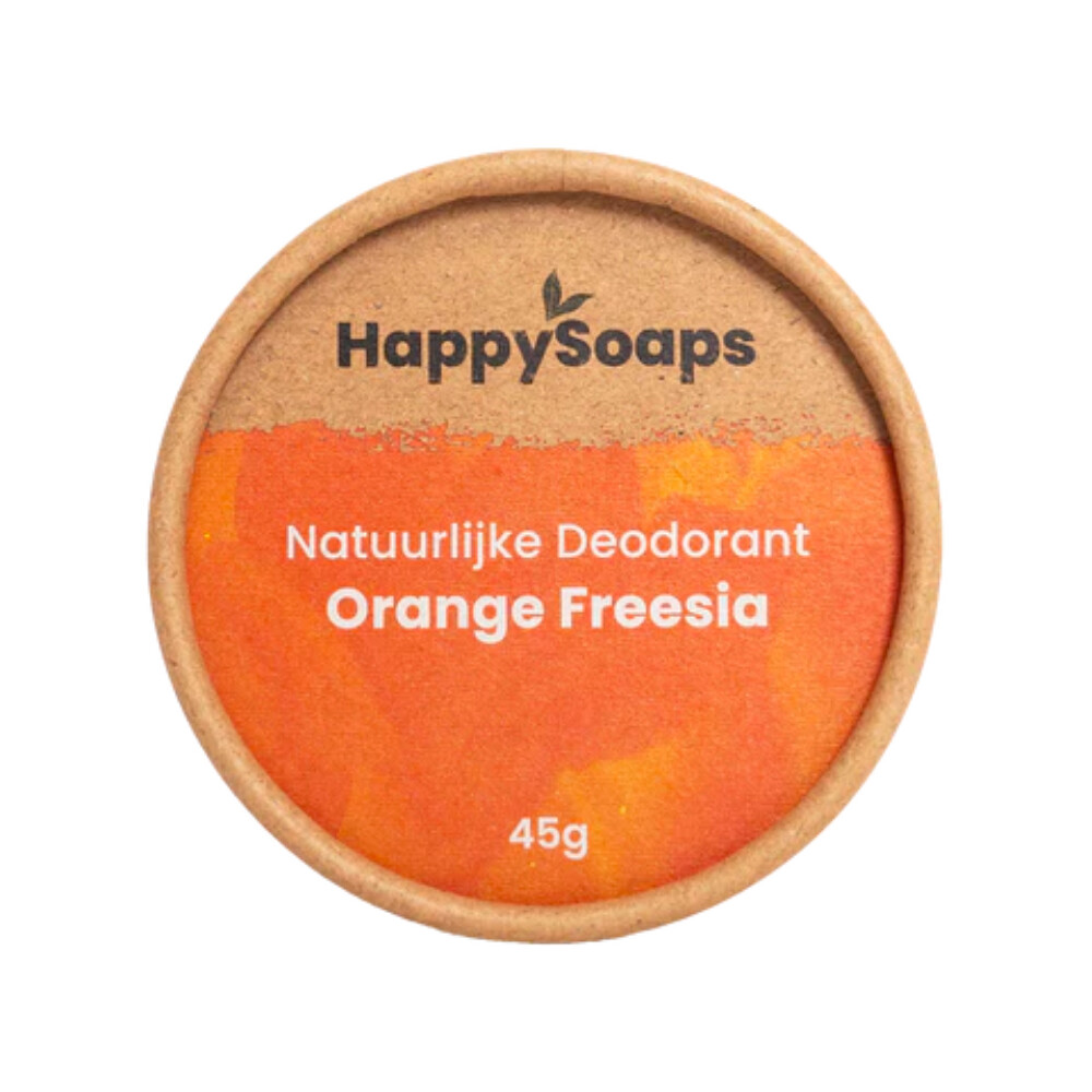 HappySoaps Natuurlijke Deodorant Orange Freesia 45 gr