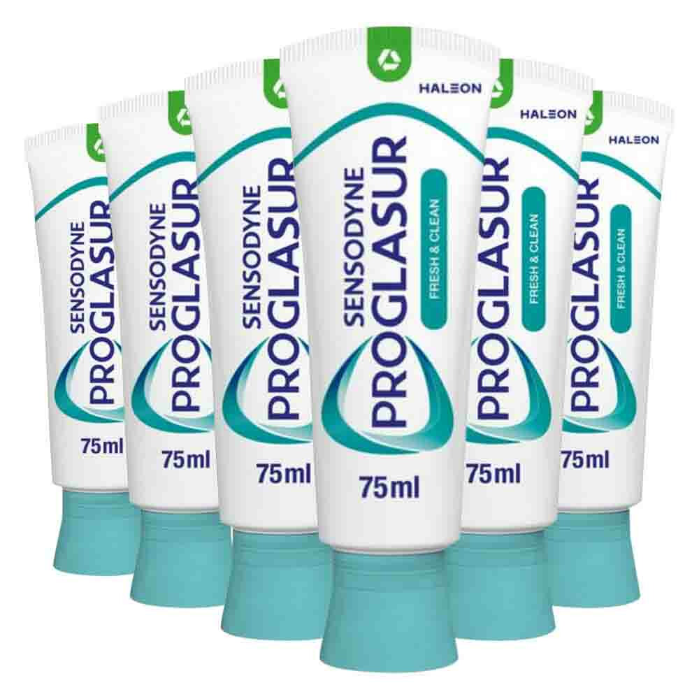 6x Sensodyne Tandpasta ProGlasur Multi-Action Fresh&Clean 75 ml