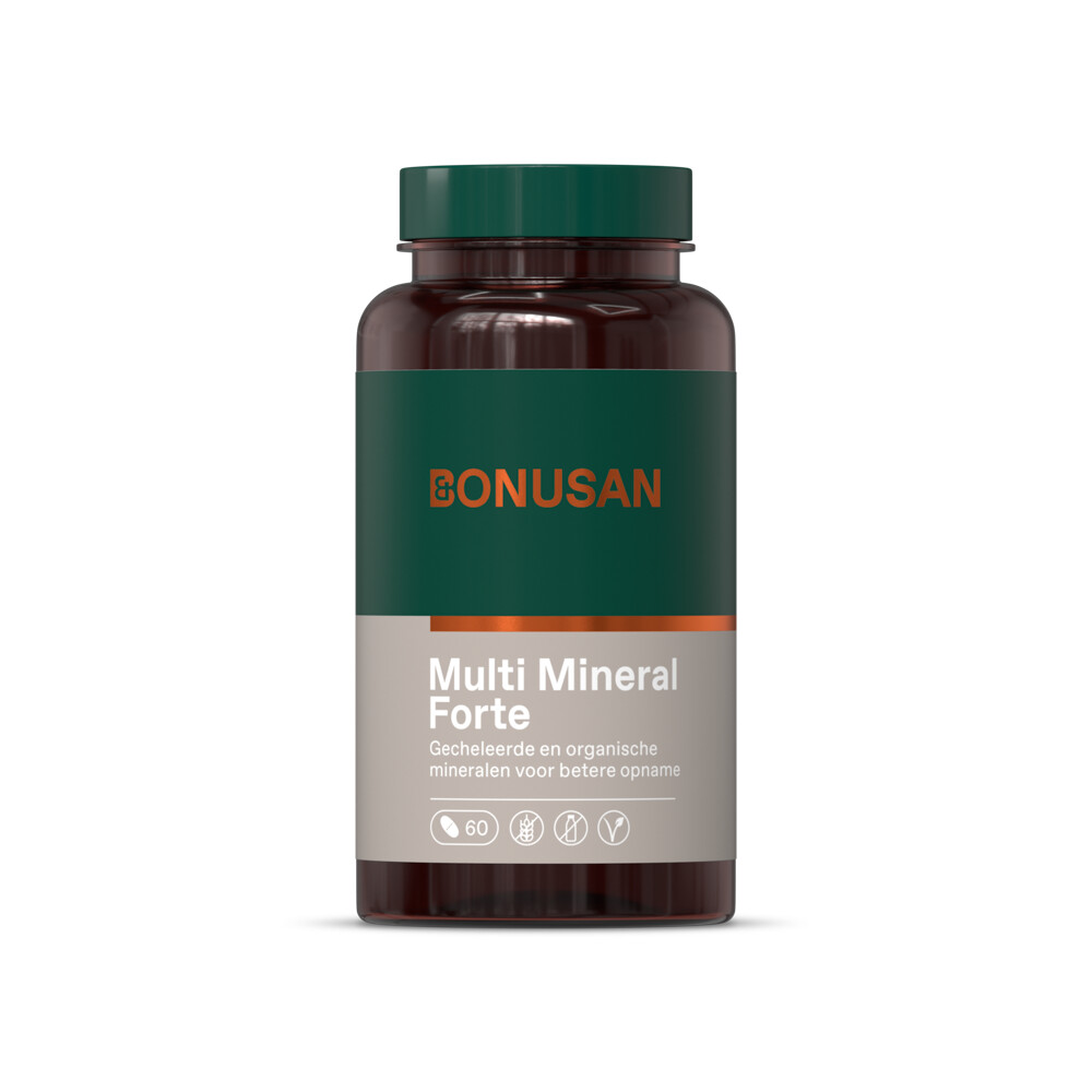 Gratis Verzending: Bonusan Multi Mineral Forte 60 tabletten