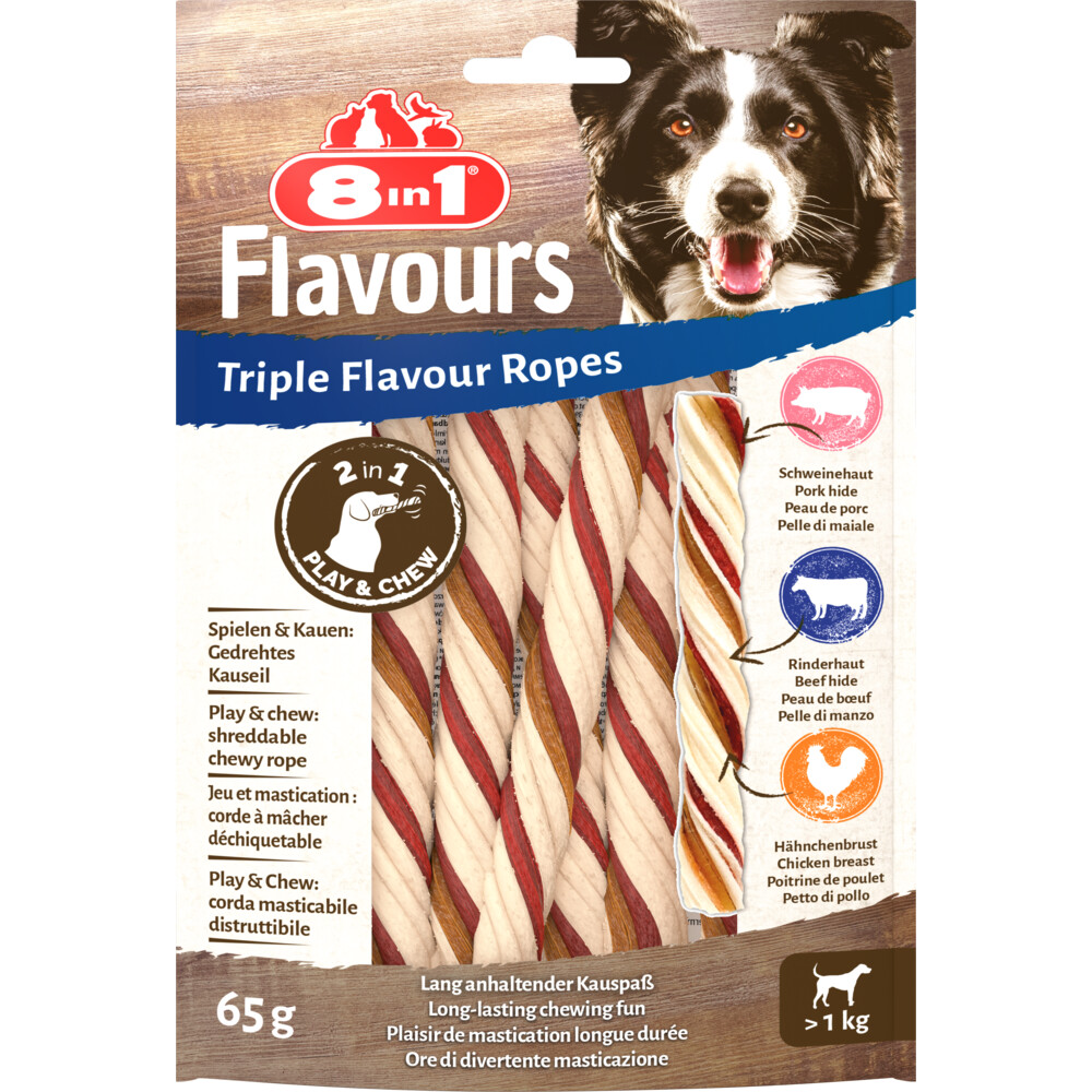 10x 8in1 Triple Flavour Ropes 65 gr