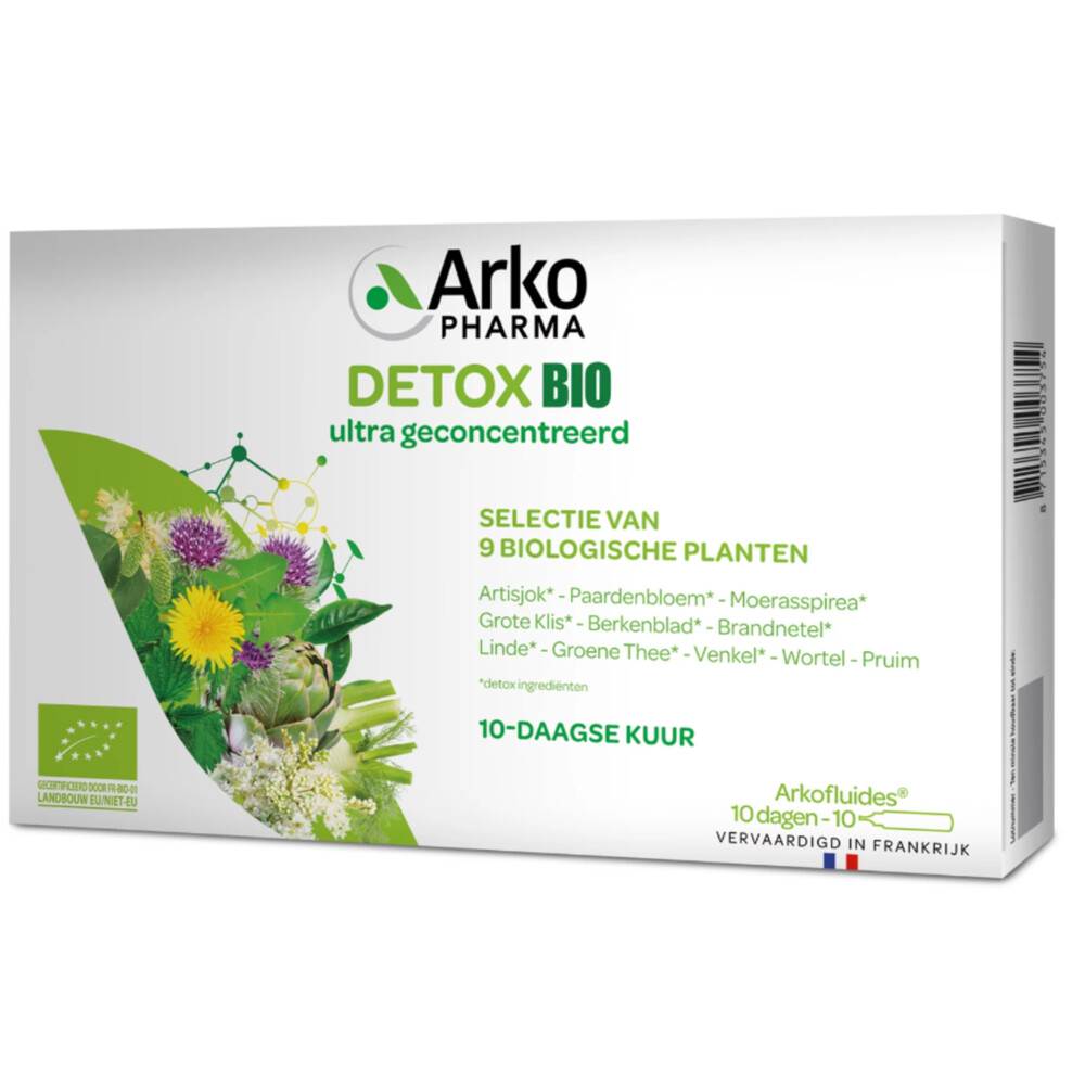 DETOX DRINKAMPULLEN 10stuks