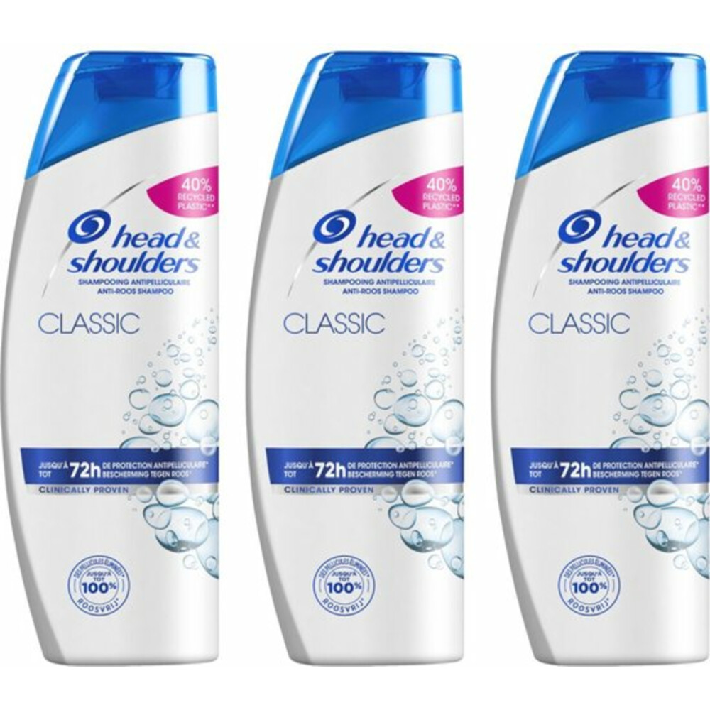 Head&Shoulders Classic Shampoo 3 x 285 ml