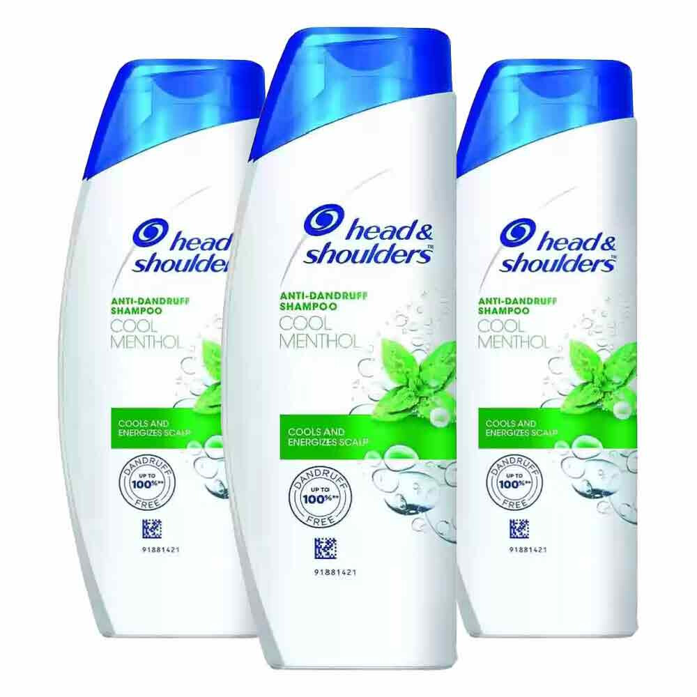 Head&Shoulders 2in1 Menthol Fresh 3 x 285 ml