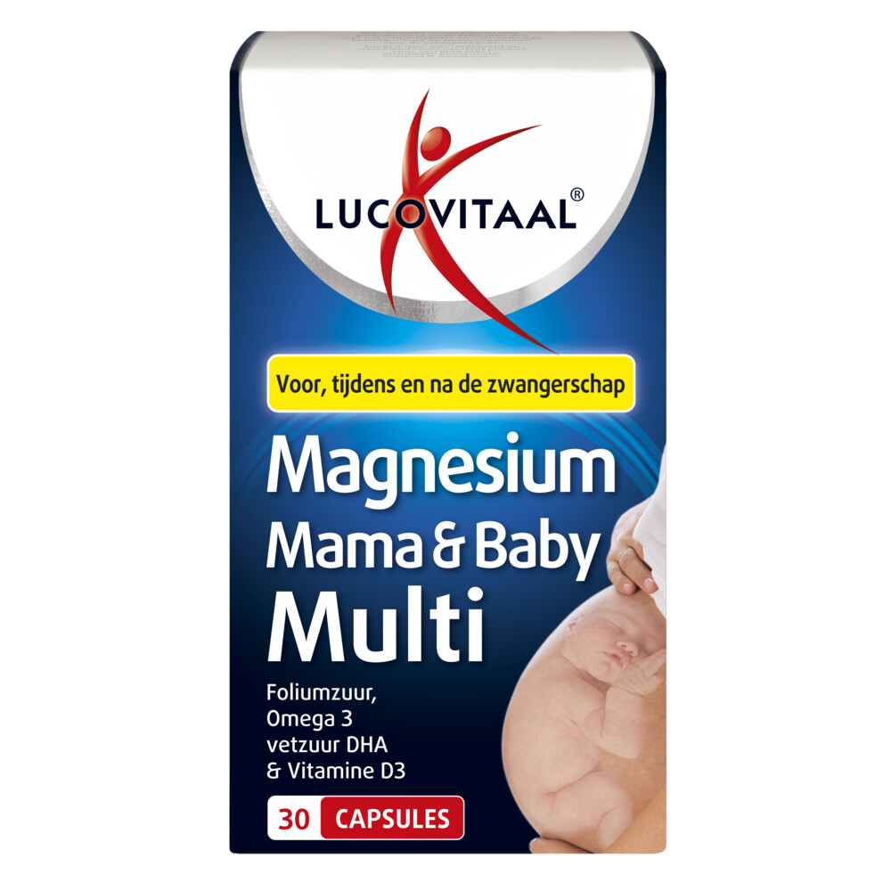 Lucovitaal Magnesium Mama&Baby Multi 30 capsules