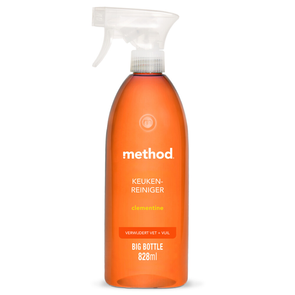 2e halve prijs: Method Keukenreiniger Clementine 828 ml