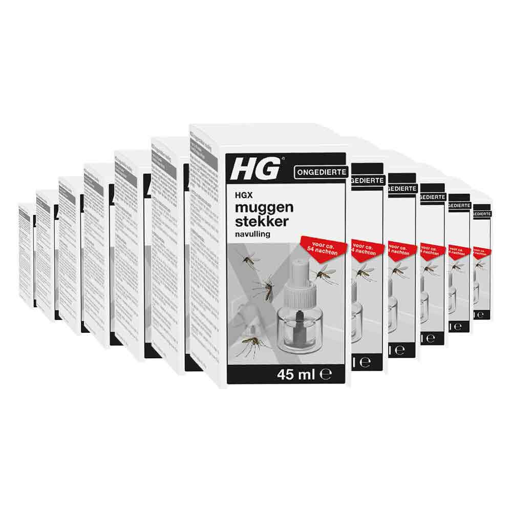 12x HG X Muggenstekker Navulling