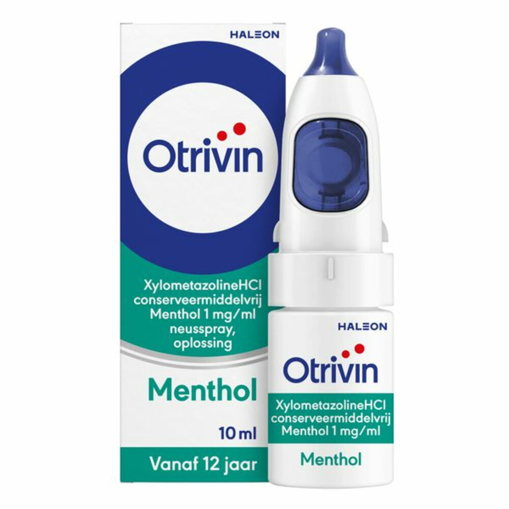 Otrivin Menthol Neusspray Vanaf 12 jaar 10 ml