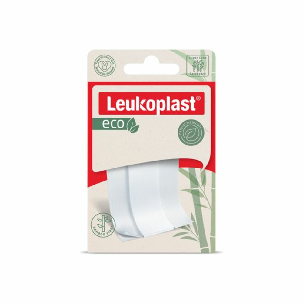 2x Leukoplast Eco Pleisters 6 x 10cm 5 stuks