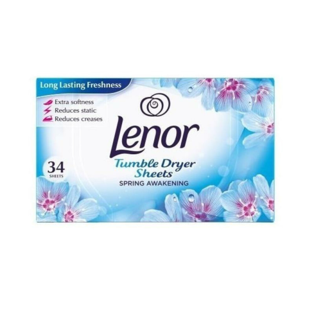 Lenor Droogtrommeldoekjes Spring Awakening 34 stuks