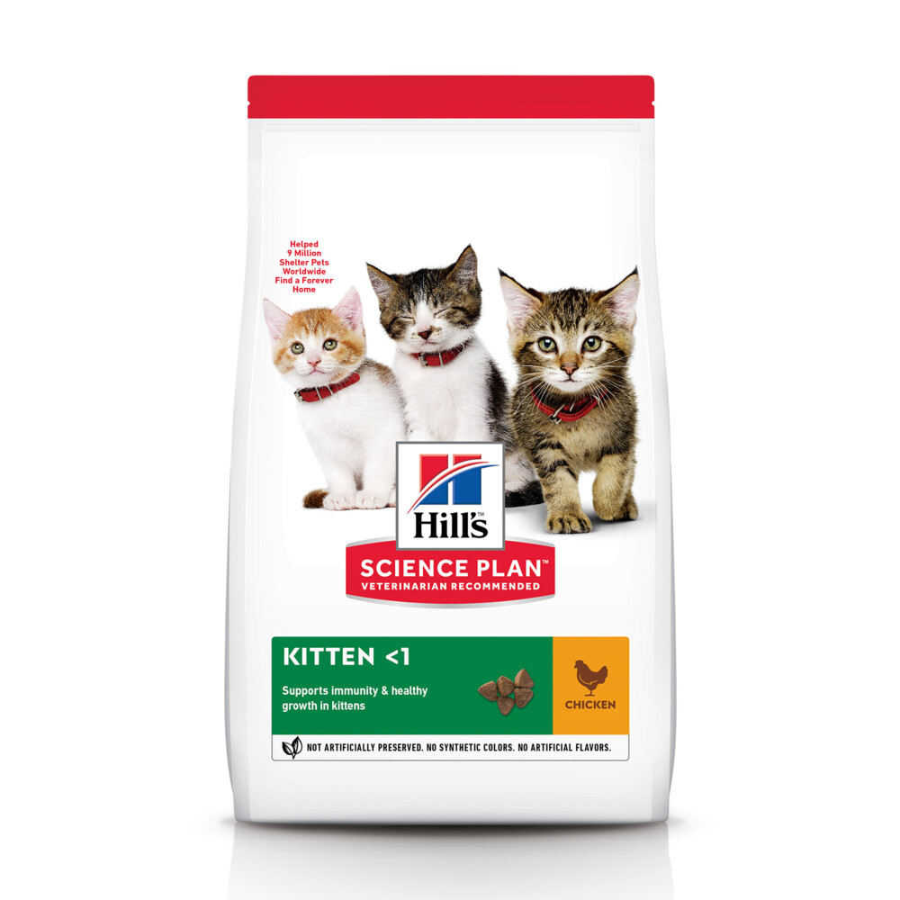 Hill's Kitten Kattenvoer Chicken 300 gr