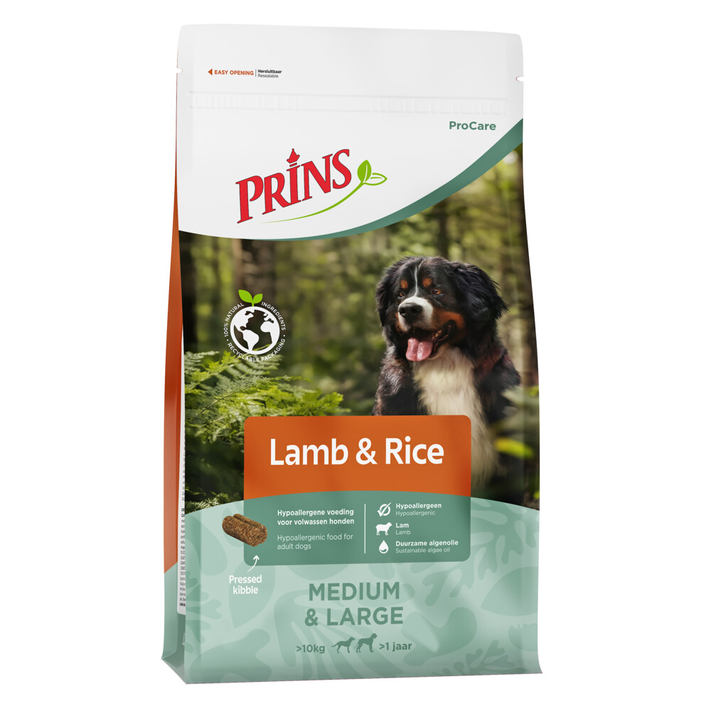 Prins ProCare Hondenvoer Lam&Rijst 20 kg