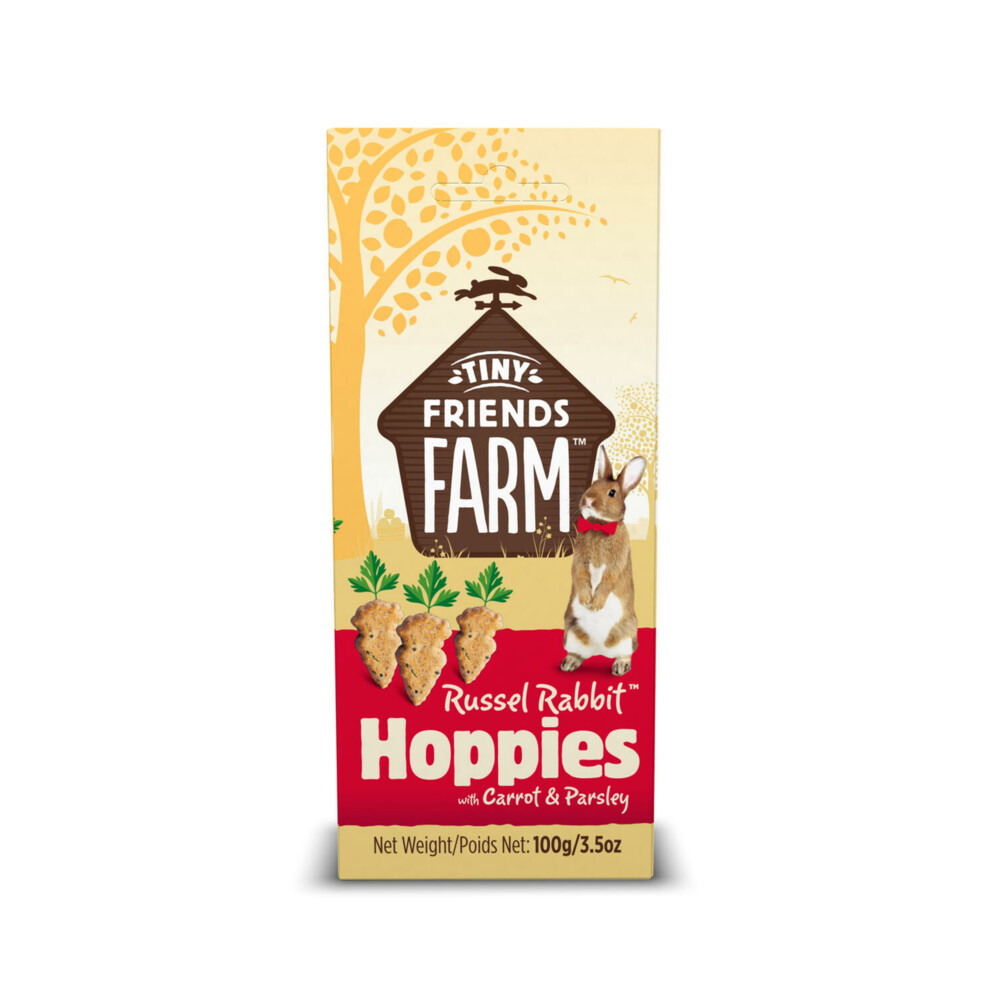 Tiny Friends Farm Russel Hoppies Wortel&Peterselie 100 gr