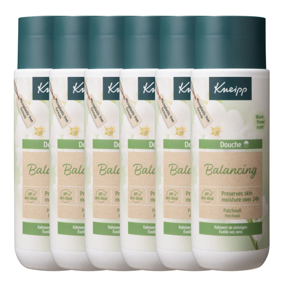 6x Kneipp Douche Patchouli 200 ml