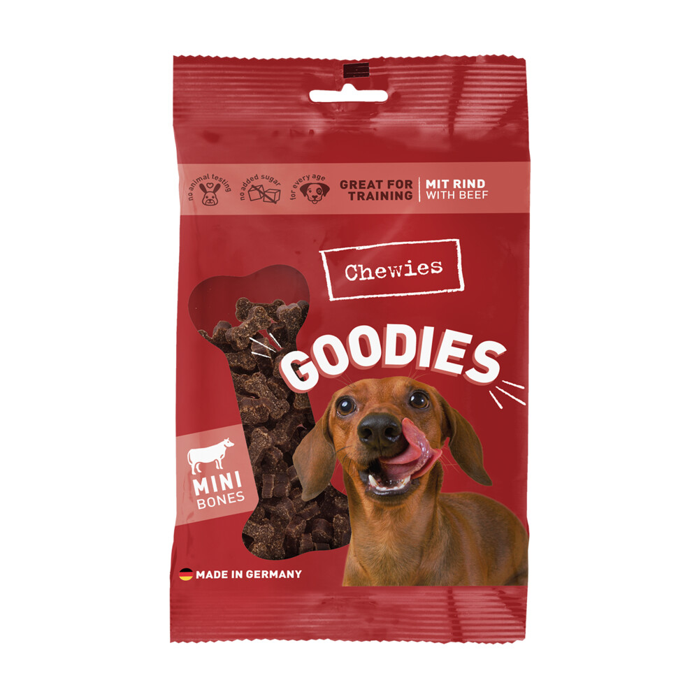 Chewies Goodies Hondensnacks Mini Rund 125 gr