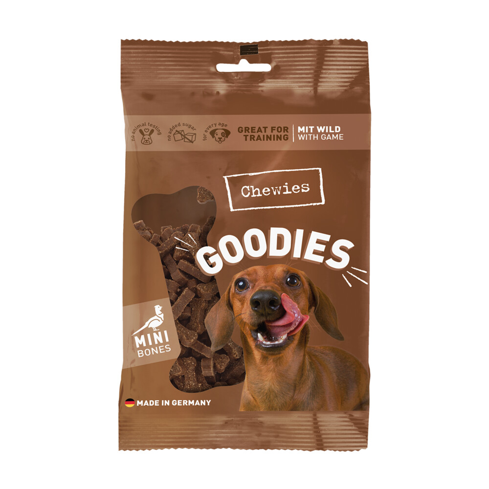 Chewies Goodies Hondensnacks Mini Wild 125 gr