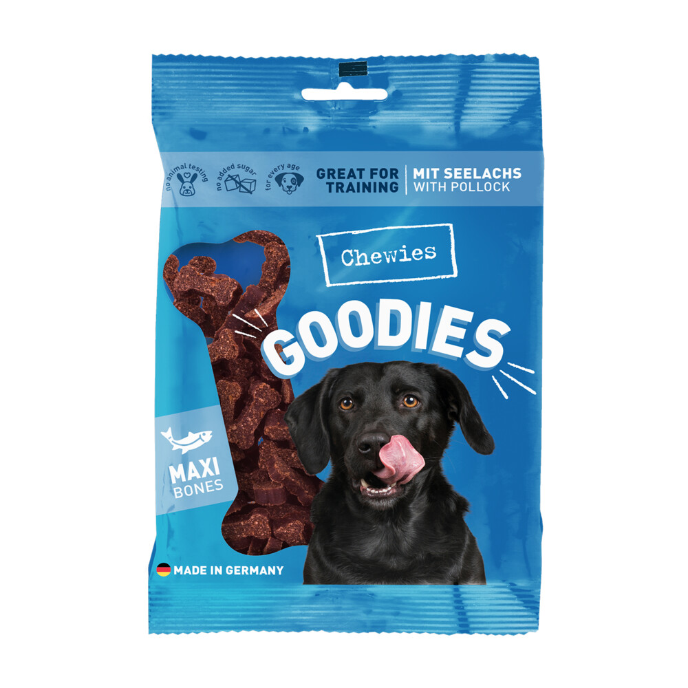 Chewies Goodies Hondensnacks Maxi Koolvis 200 gr