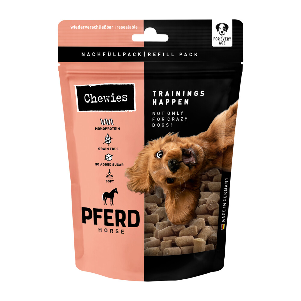 Chewies Trainingshapjes Hondensnacks Paard 175 gr