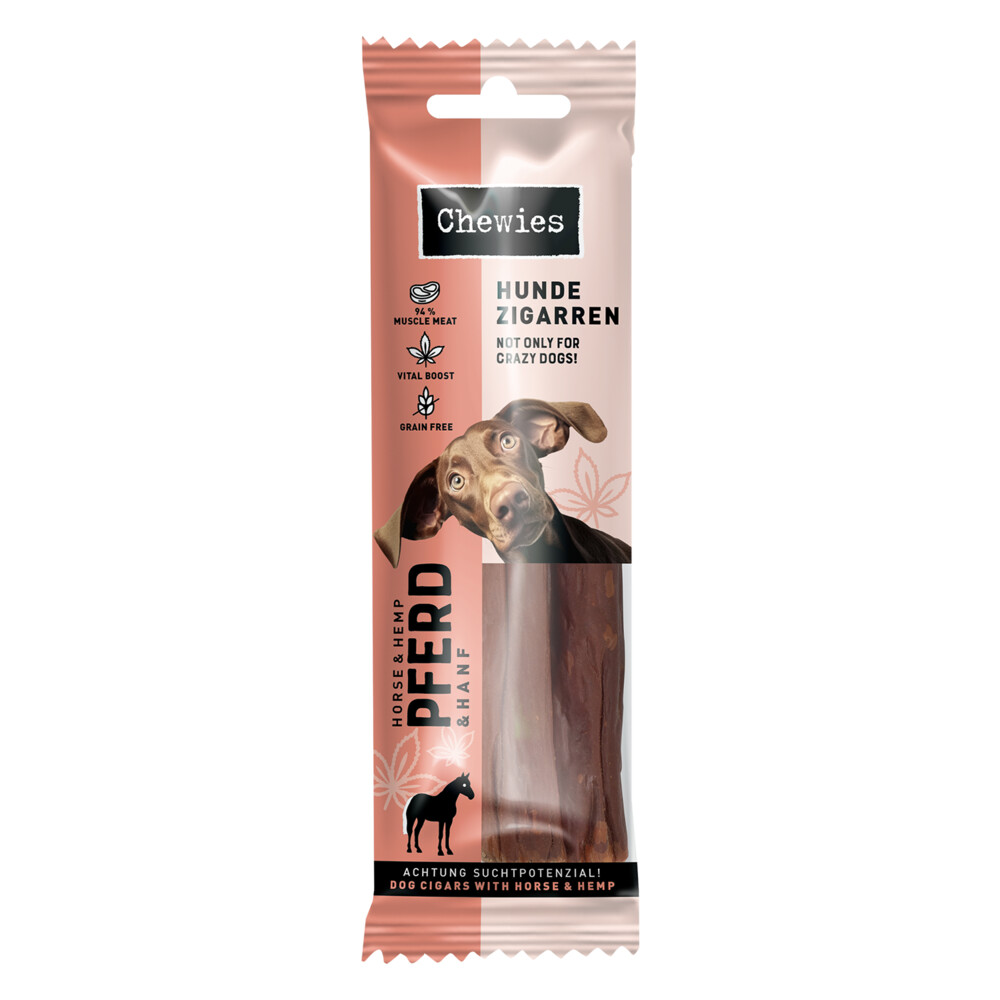 Chewies Hondensigaar Paard&Hennep 75 gr