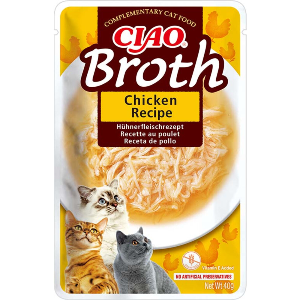 Ciao Broth Kattensnack Chicken 40 gr