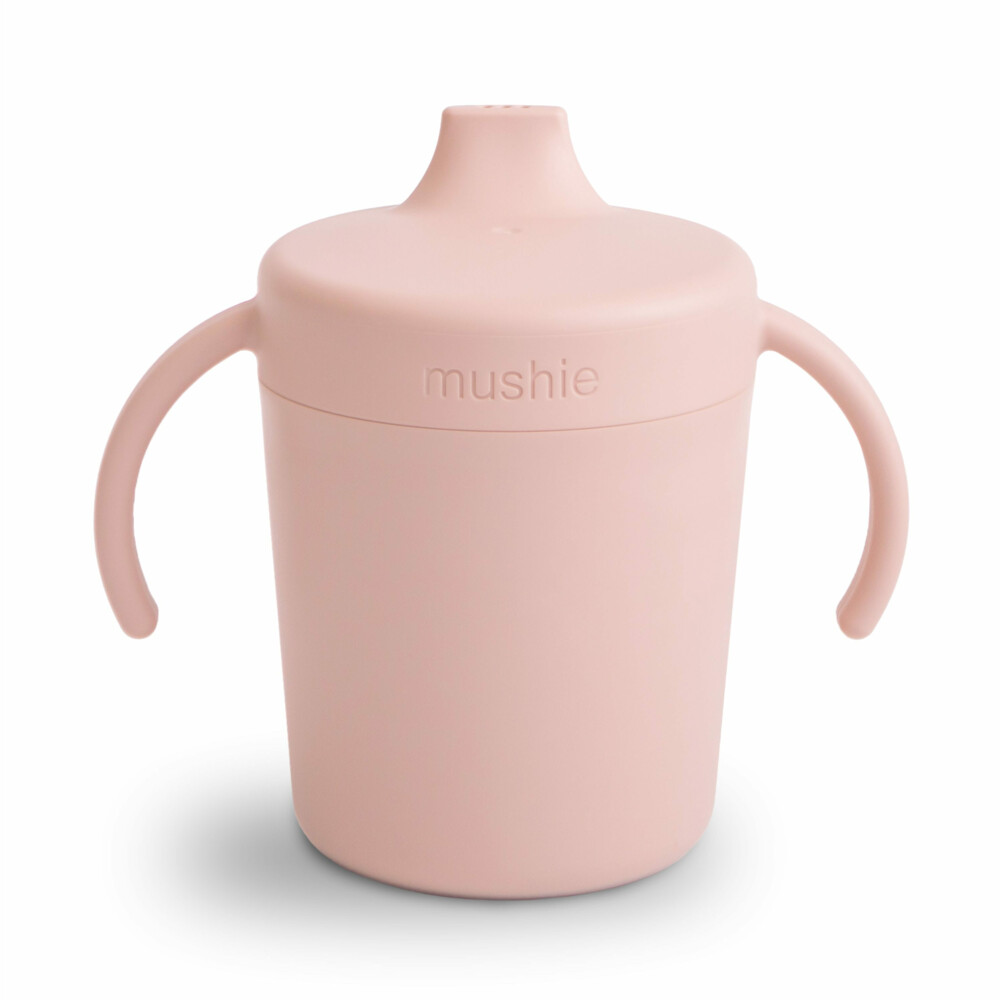 Mushie Trainer Dinkbeker Blush