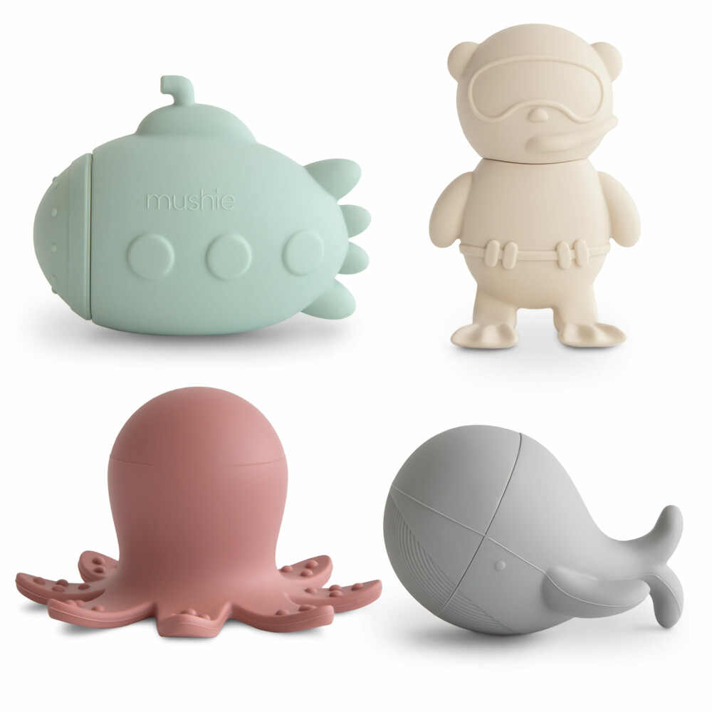 Mushie Badspeelgoed Sealife 1 set