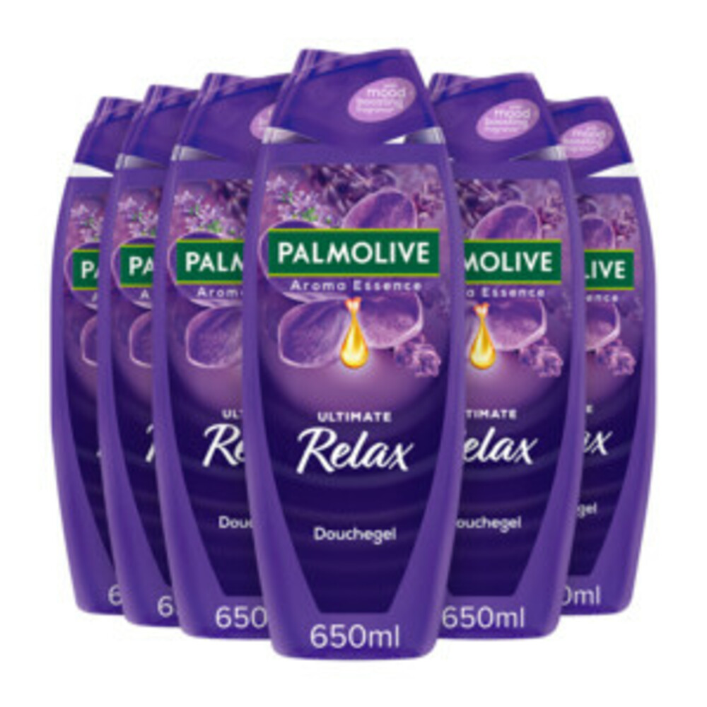 6x Palmolive Douchegel Aroma Essence Ultimate Relax 650 ml
