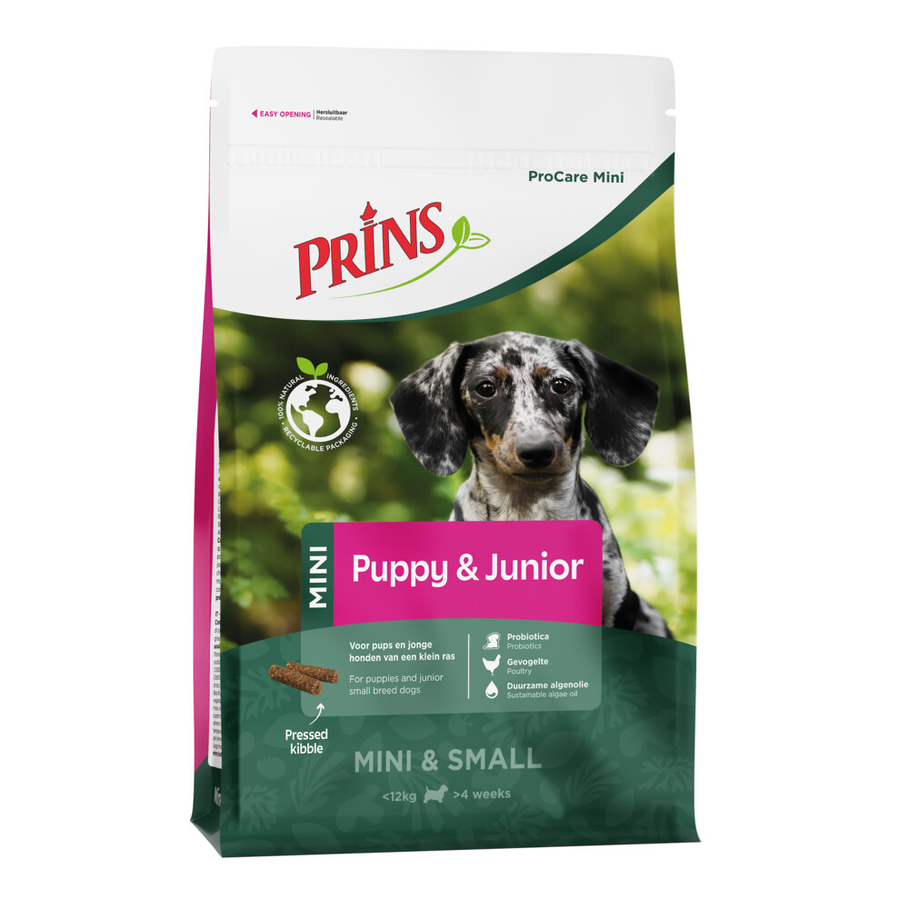 Prins ProCare Mini Hondenvoer Puppy&Junior 12 kg