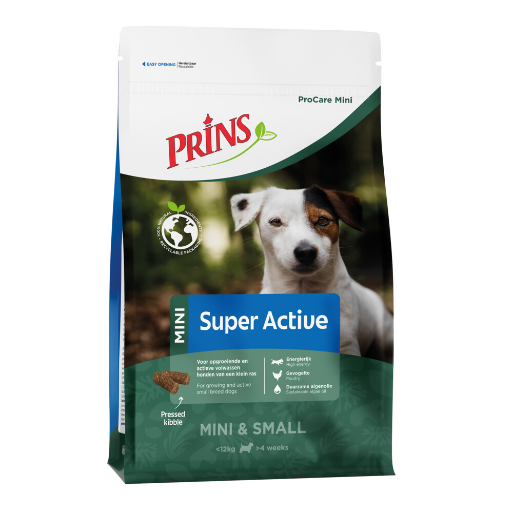 Prins ProCare Mini Hondenvoer Super Active 12 kg