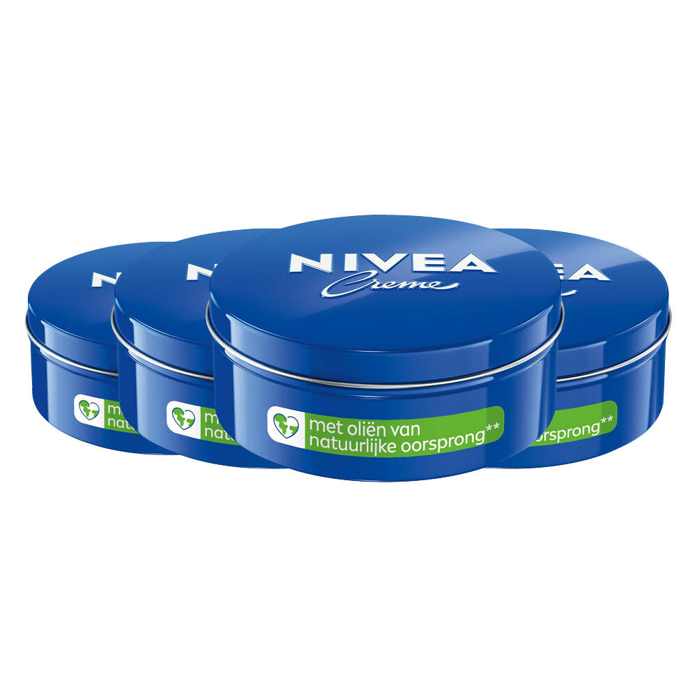4x NIVEA Crème Blik 400 ml