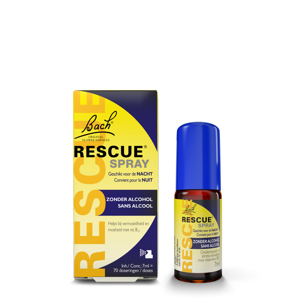 Gratis Verzending: Bach Rescue Spray Nacht 7 ml