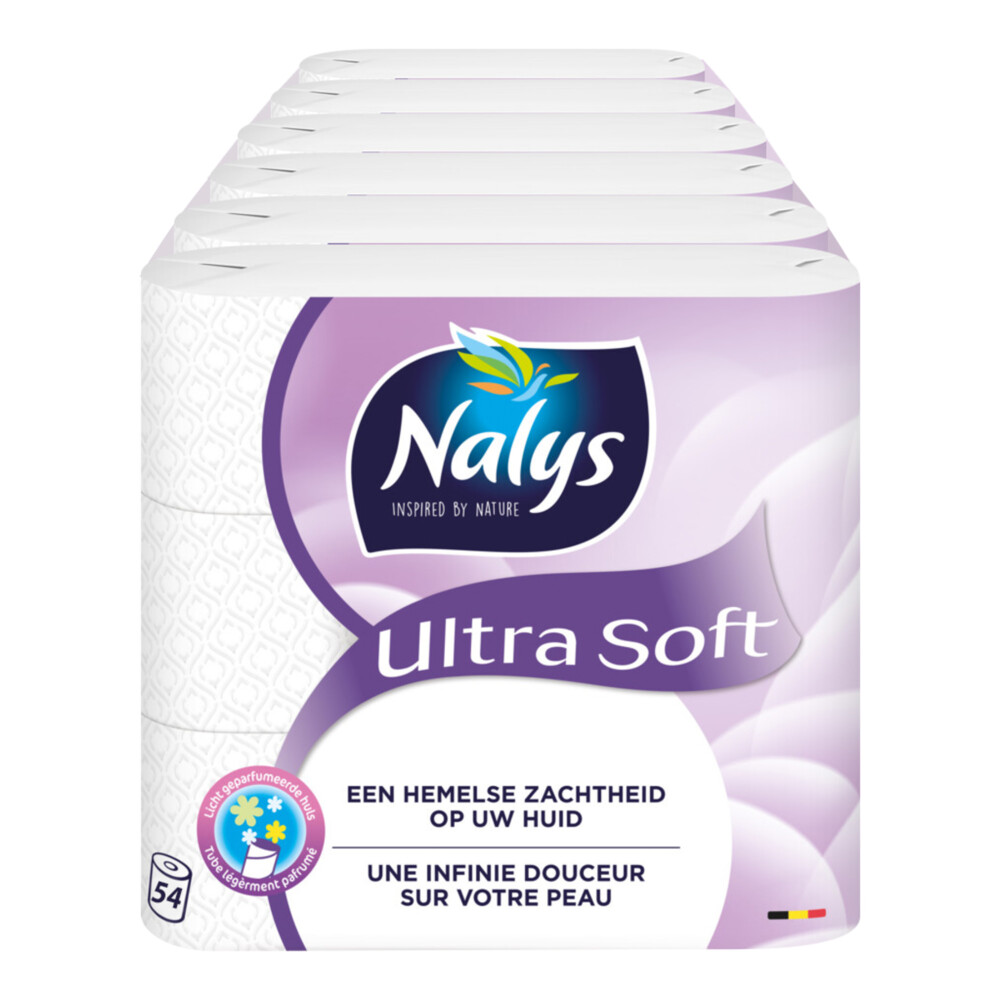 3x Nalys Ultra Soft Toiletpapier 2-laags 18 stuks