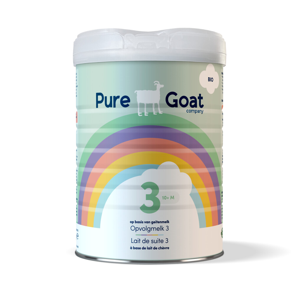 6x Pure Goat Geitenmelk 3 Opvolgmelk 800 gr