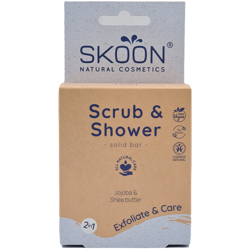 Skoon Scrub&Shower Bar Jojoba&Shea Butter 90 gr