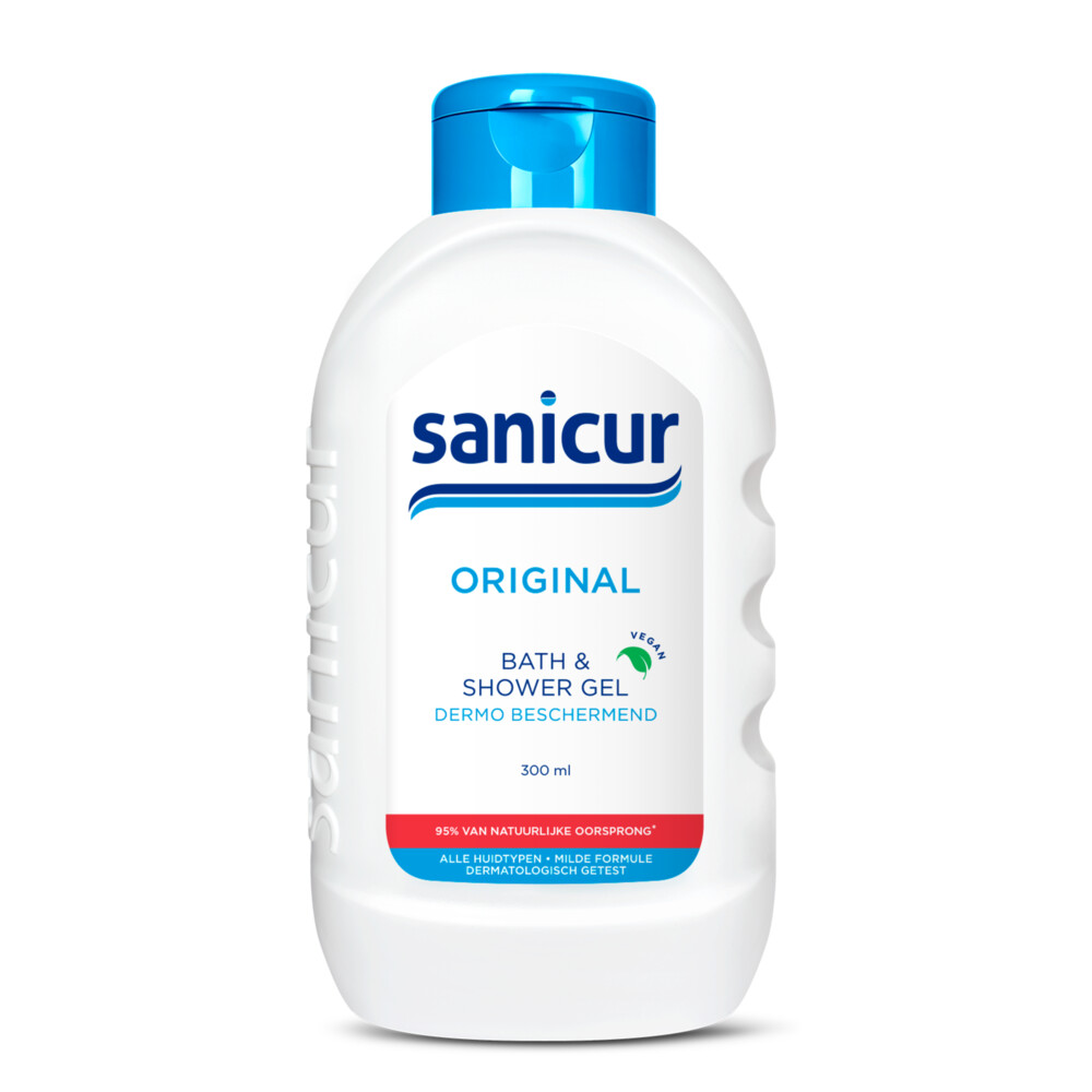 1+1 gratis: Sanicur Douchecrème Original 300 ml