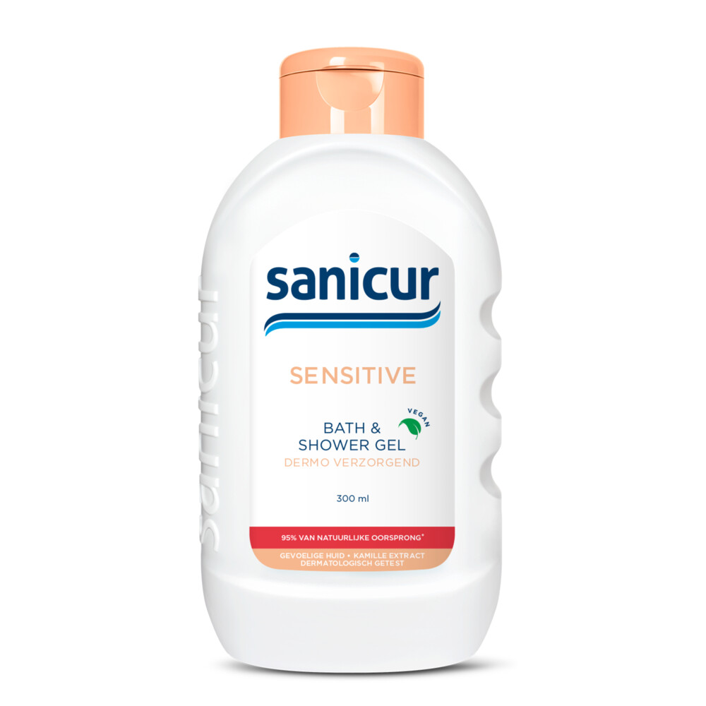 1+1 gratis: Sanicur Douchecrème Sensitive 300 ml