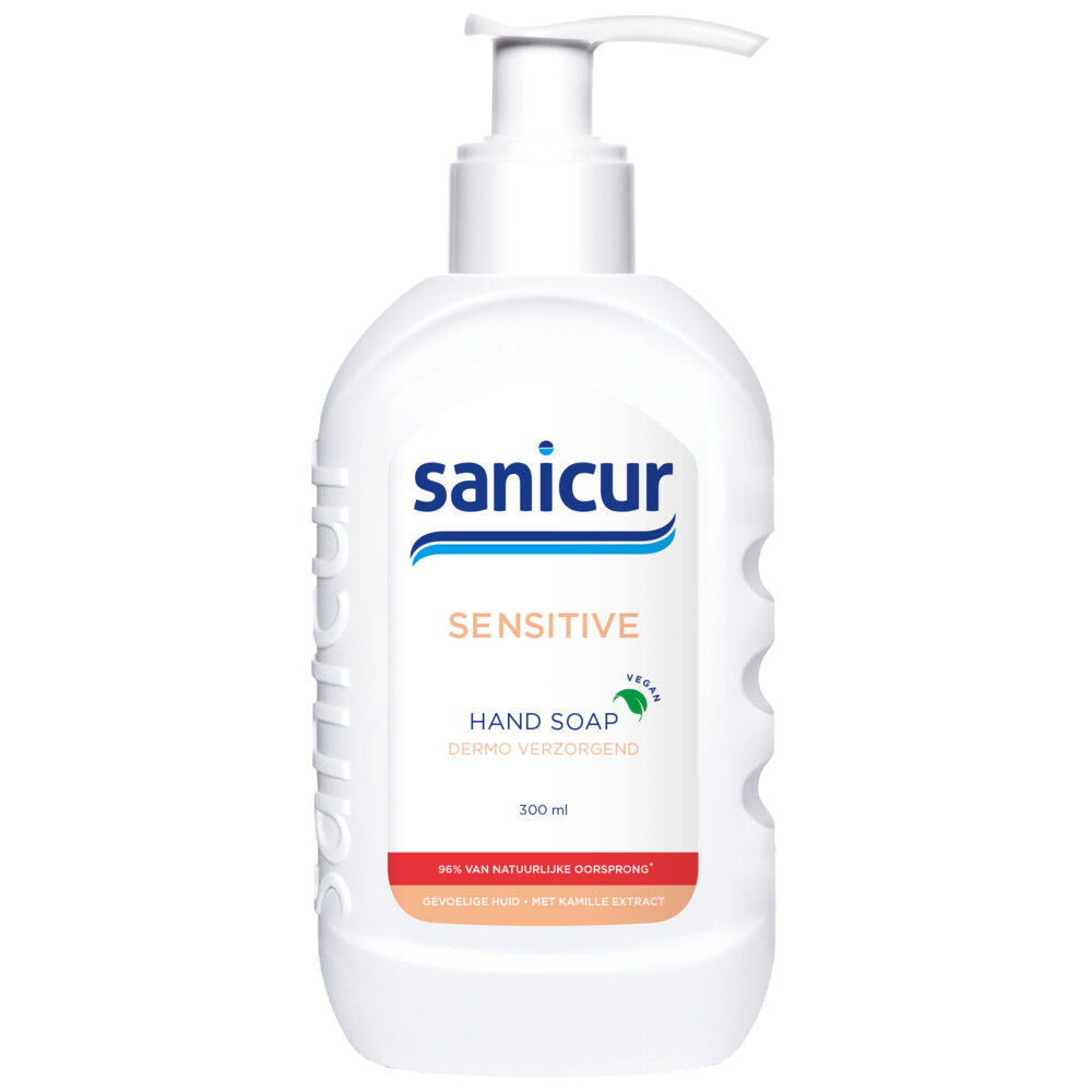 1+1 gratis: Sanicur Handzeep Sensitive 300 ml