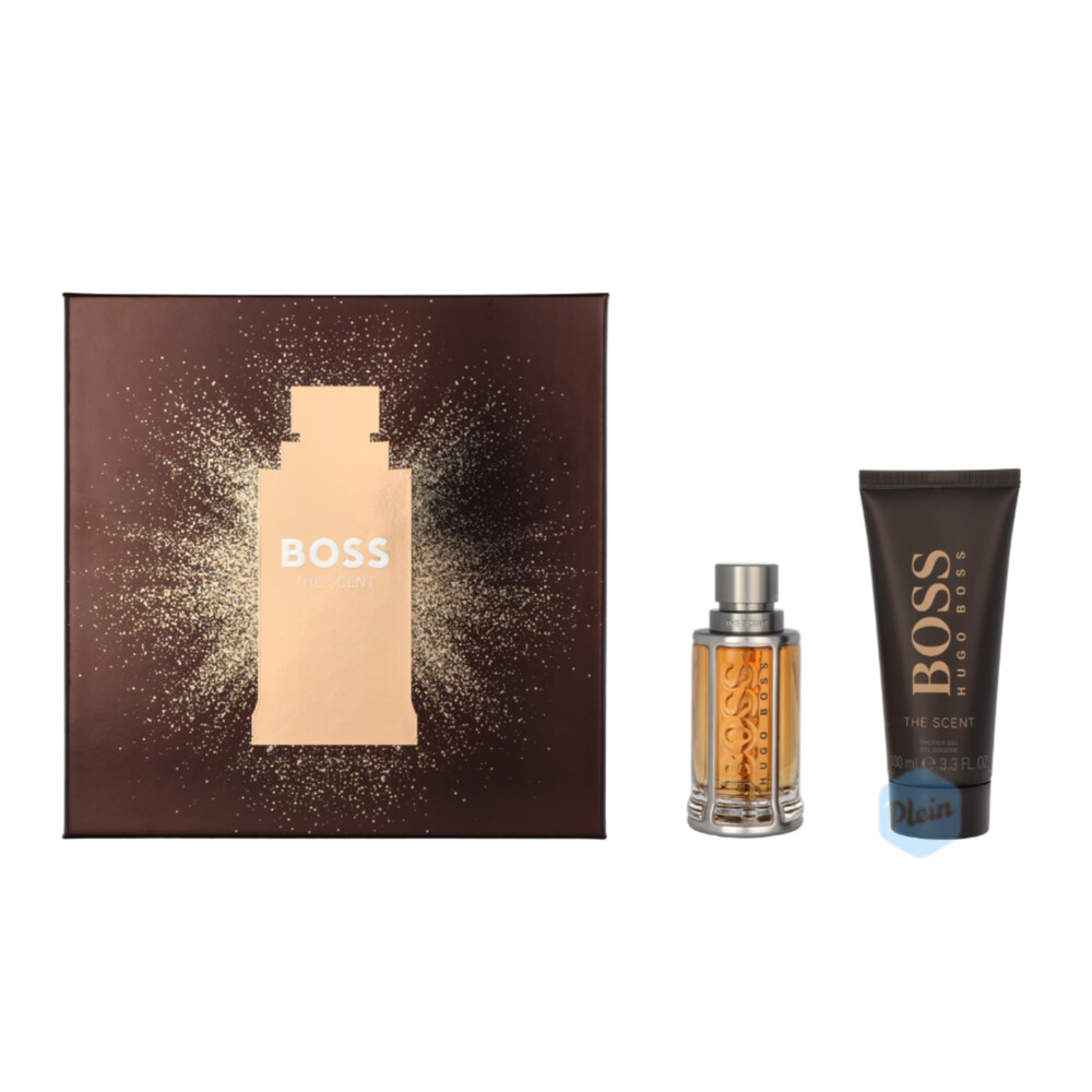 Hugo Boss The Scent Geschenkset Eau de Toilette Spray 50ml +Douchegel 100ml 150 ml