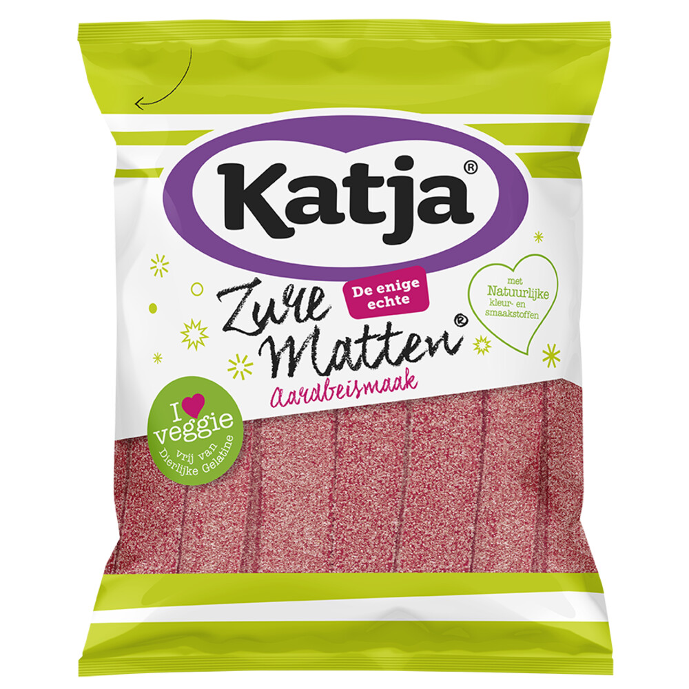 Katja Zure Matten Aardbei 125 gr