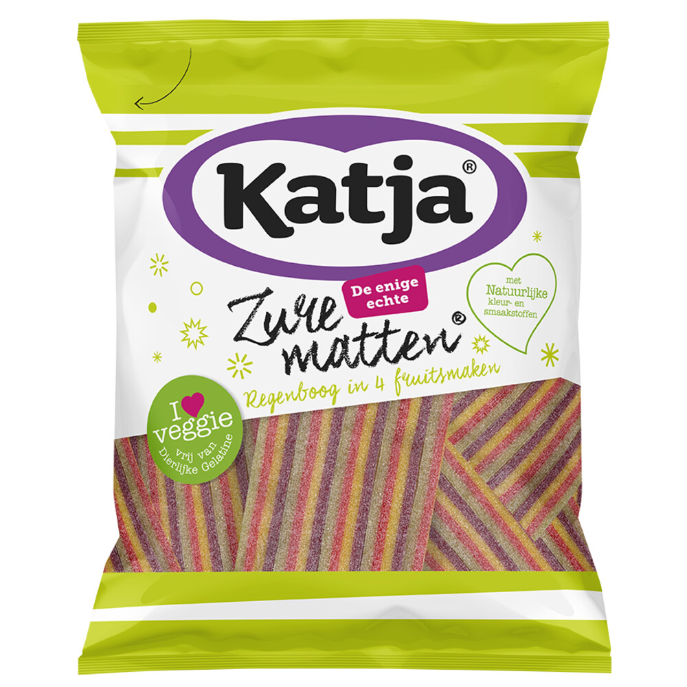 Katja Zure Matten Regenboog 125 gr