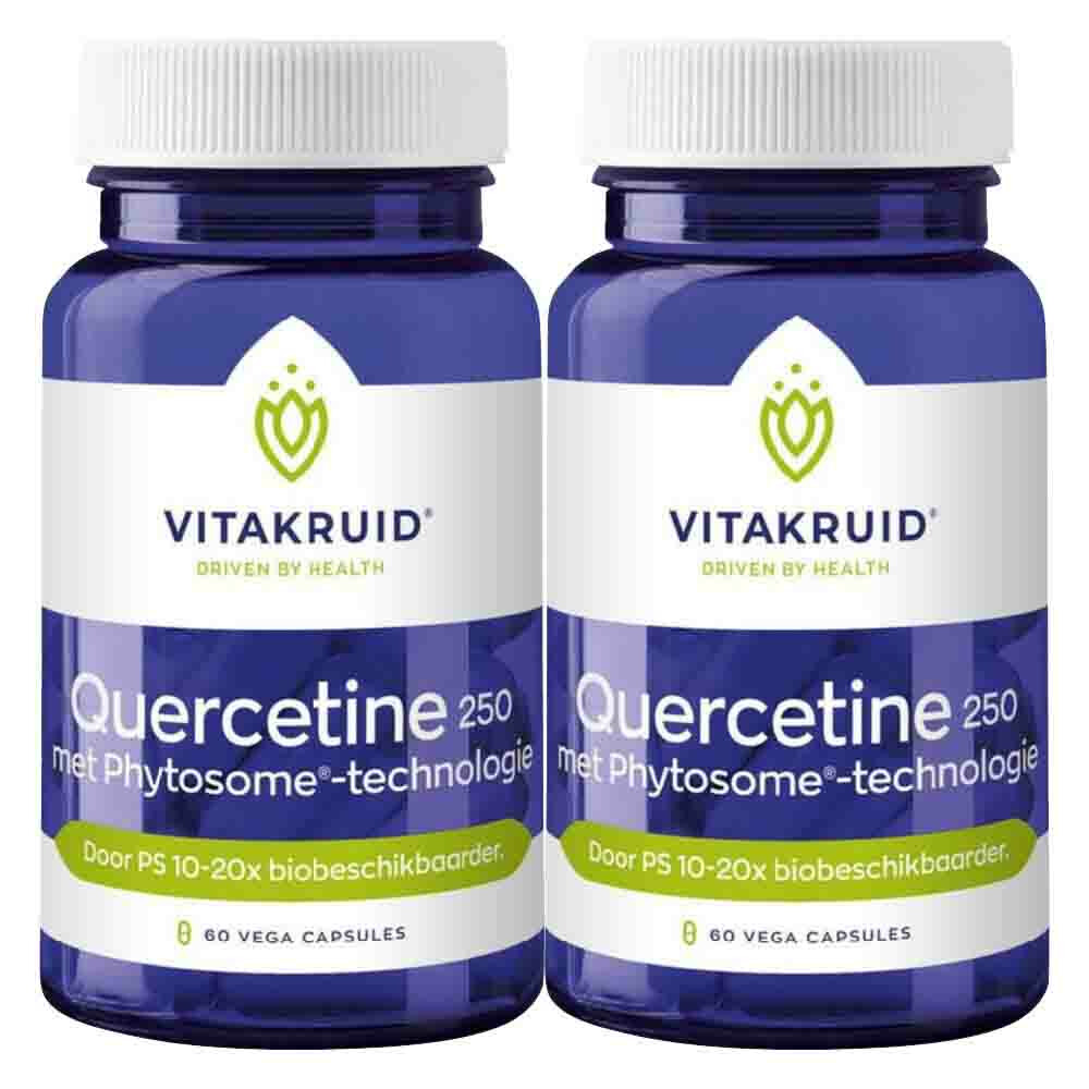 2x Vitakruid Quercetine 250 60 capsules