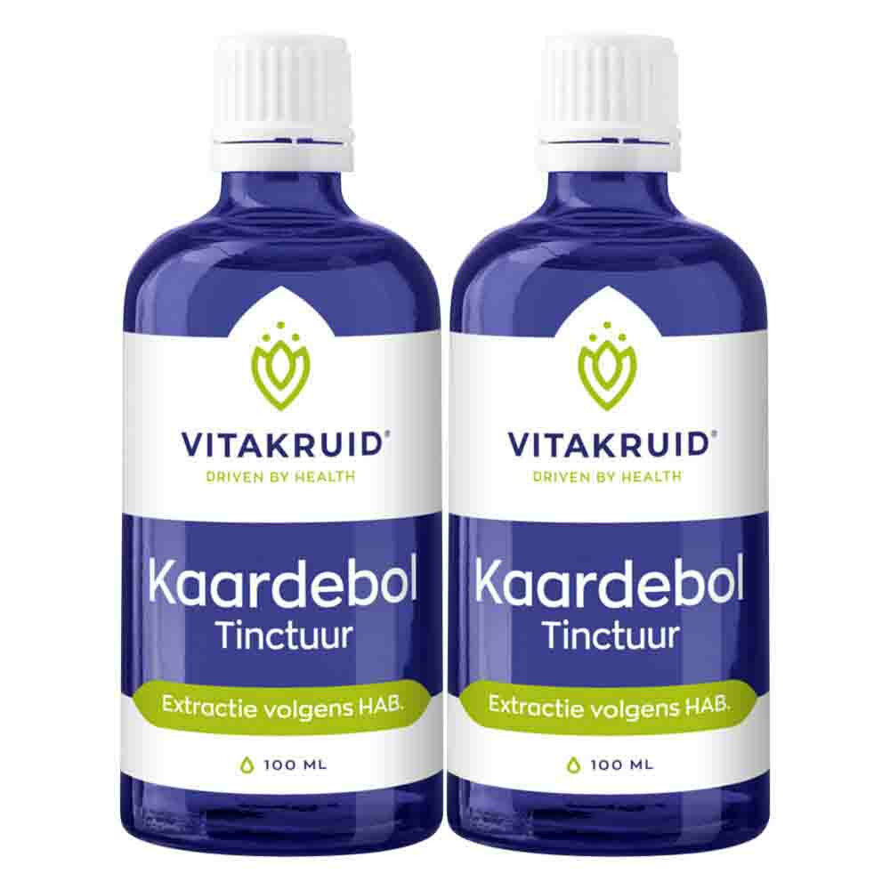 2x Vitakruid Kaardebol Tinctuur Bio 100 ml