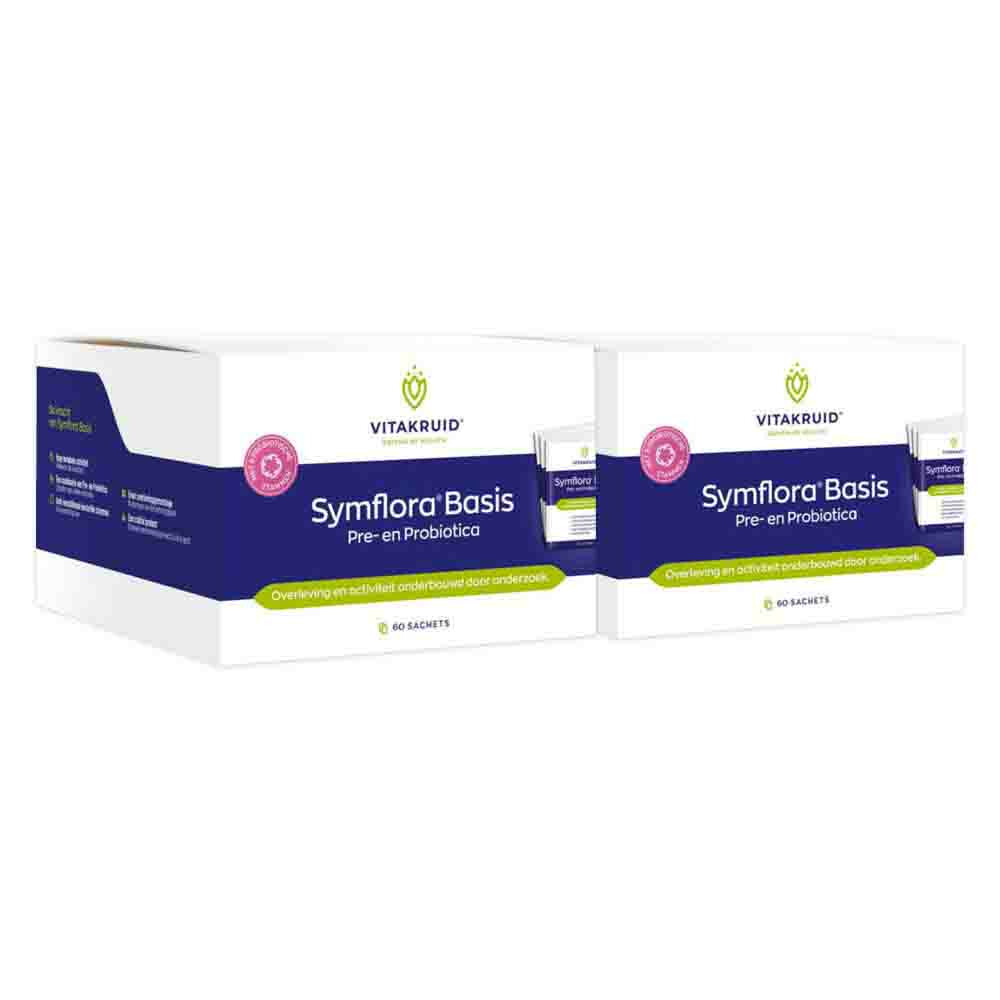 2x Vitakruid Symflora Basis 60 sachets