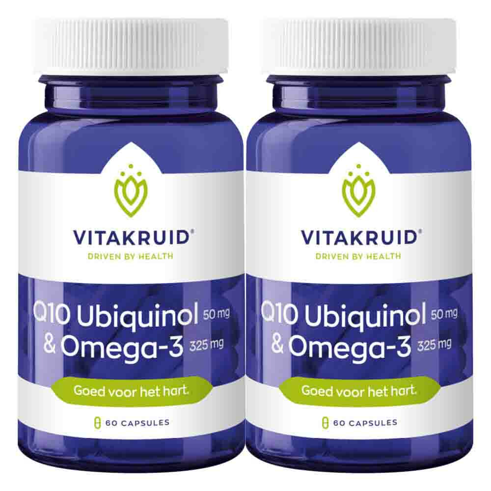 2x Vitakruid Q10 Ubiquinol&Omega3 60 capsules